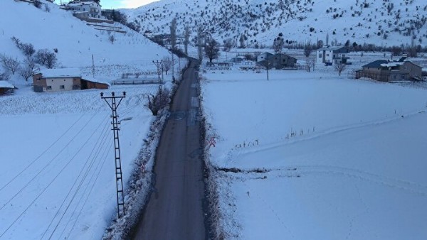 Ürküten görüntü: Bir anda üç metre yükseldi görenler dehşete düştü