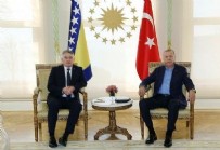 Başkan Erdoğan Bosna Hersek Devlet Başkanlığı Konseyi Üyesi Komsic'i kabul etti