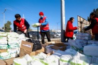 Kızılay’dan köylere gıda desteği