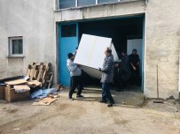 Bolu'dan Seyyar Tuvalet, Banyo Ve Sobalar Kahramanmaras'a Dogru Yola Çikti