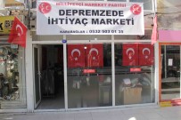 Izmir'de MHP'den Depremzedelere Dayanisma Marketi