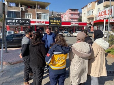 Baskan Vidinlioglu Deprem Bölgesinde