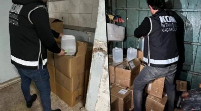 İstanbul'da sahte içki operasyonu: 5 gözaltı