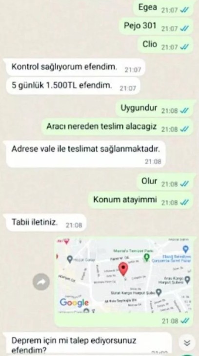 Vicdanlı dolandırıcı depremzedeye kıyamadı!