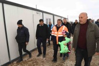 Baskan Gürkan, Dogansehir'de Depremzedeleri Ziyaret Etti Haberi