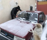 Bayburt'a Lapa Lapa Kar Yagdi, Kar Kalinligi 40 Santimetreyi Buldu Haberi