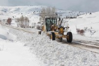 Bayburt'ta Kar Ve Tipiden Kapanan Köy Yollari Ulasima Açildi Haberi