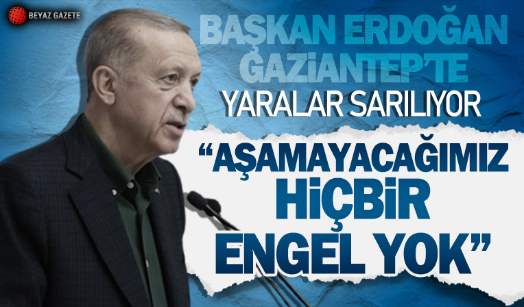 Cumhurbaşkanı Erdoğan: 200 bin konutun inşası için ilk kazmayı vurmaya başlayacağız
