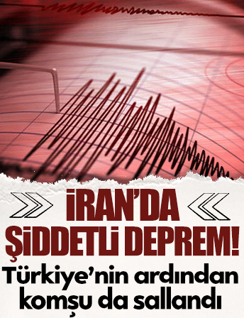 Türkiye'nin ardından İran da sallandı: 5,2 büyüklüğünde deprem