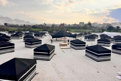 Aydin Valiligi'nin Yaptirdigi Yörük Çadirlari Hatay'a Yuva Oldu