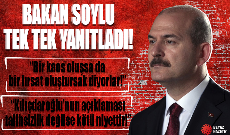 Bakan Soylu'dan Kılıçdaroğlu'nun 'depremi abartıyorlar' söylemine sert tepki: Ne akılla ne vicdanla bağdaşıyor
