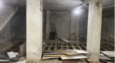 İstanbul'da zeminden kaçak kat inen şahıs yakalandı