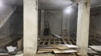  KAĞITHANE - İstanbul'da zeminden kaçak kat inen şahıs yakalandı