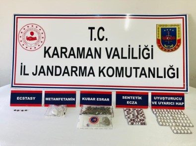 Karaman'da Uyusturucu Operasyonunda 3 Kisi Gözaltina Alindi