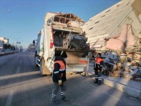 Altinordu Belediyesi, Deprem Bölgesinde Çevre Temizligi Çalismalarini Sürdürüyor Haberi