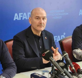 Bakan Soylu Açiklamasi 'Dünyada Hiçbir Ülke Üst Üste Yasanan 5 Yikici Depremin Altindan Kalkabilecek Kabiliyette Degildi'