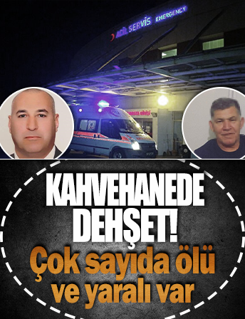 Edirne’de köy kahvehanesinde dehşet: Çok sayıda ölü ve yaralı var