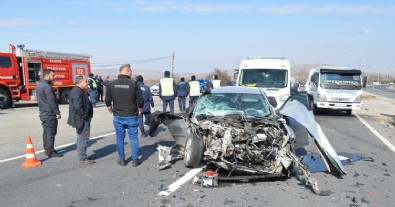 Elazığ'da kaza: 1 ölü 4 yaralı