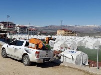 Pursaklar Belediyesinden Kahramanmaras'taki Salgin Hastalik Riskine Karsi Ilaçlama Haberi