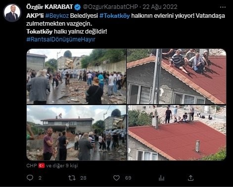 CHP'nin 'AK Partililer kendilerine villa yapıyor' dediği evler hak sahiplerine teslim edildi