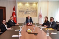 Bakan Bilgin, DISK Heyetini Kabul Etti