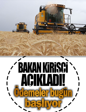 Bakan Kirişci duyurdu: Ödemeler bugün yatırılacak