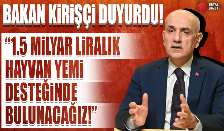 Bakan Kirişci Şanlıurfa'da duyurdu: 1.5 milyar liralık hayvan yemi desteğinde bulunacağız