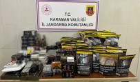 Karaman'da Jandarmadan Kaçak Tütün Ve Alkol Operasyonu Haberi