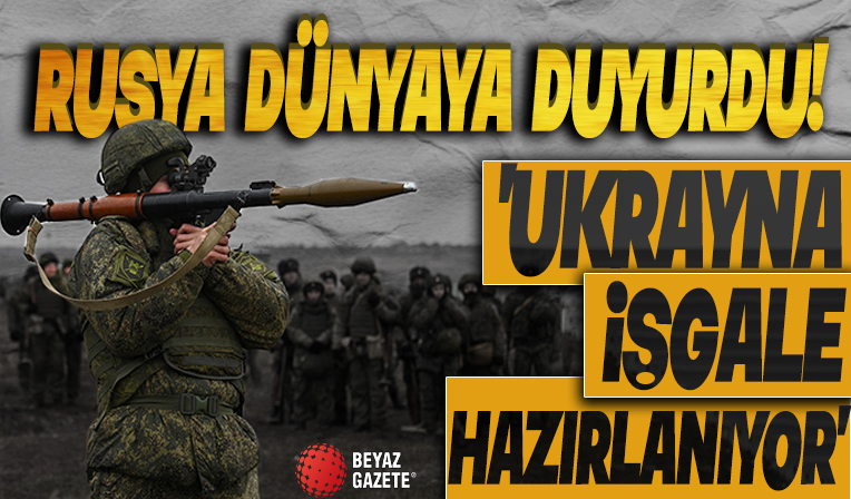 Rusya dünyaya duyurdu: Ukrayna asker ve silah yığıyor