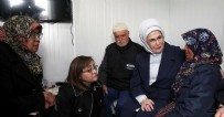 Emine Erdoğan, BM Habitat İcra Direktörü Sharif ile deprem bölgesine ziyarette bulundu