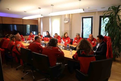 AKUT Bodrum'dan Baskan Aras'a Ziyaret