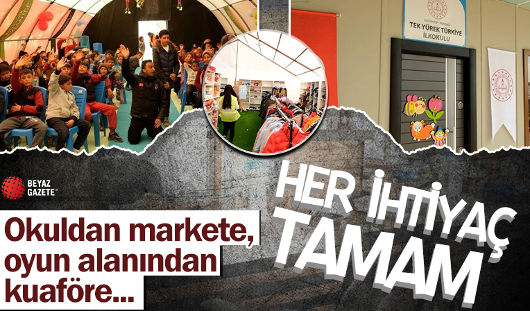 Bakan Kurum paylaştı: Geçici barınma merkezlerinde tüm ihtiyaçlar düşünülüyor