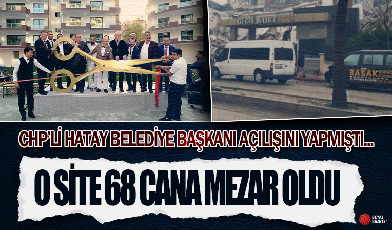 68 kişiye mezar olmuştu! O sitenin açılışını Lütfü Savaş yaptı