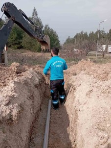 Nevsehir Belediye Ekipleri Çadir Kent Alt Yapi Çalismalarina Araliksiz Devam Ediyor