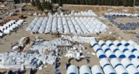 SİVEREK - Siverekli Gönüllülerin desteğiyle Adıyaman’da çadır kentler kuruluyor