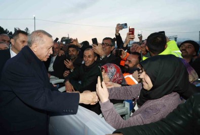Cumhurbaskani Erdogan, Dogansehir'de Konteyner Kenti Ziyaret Etti