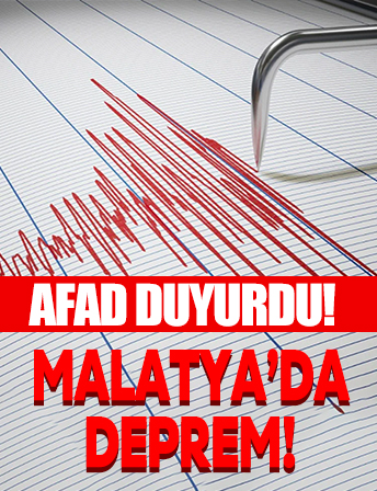 Malatya'da sabaha karşı bir deprem daha!