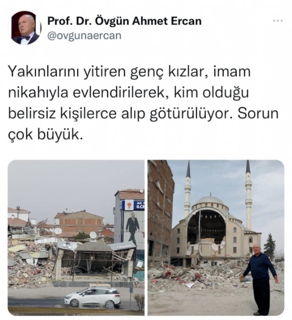 Prof. Ahmet Ercan’dan provokasyon paylaşımları: Güvenlik güçlerini hedef aldı
