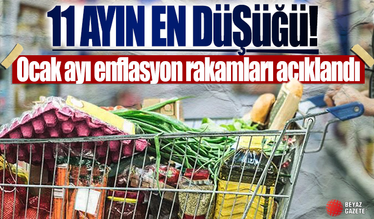 2023 ocak ayı enflasyonu açıklandı