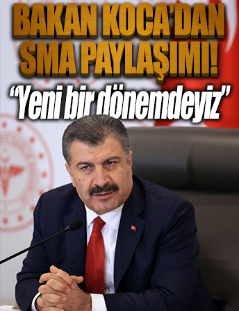Bakan Koca'dan SMA paylaşımı: Yeni bir dönemdeyiz