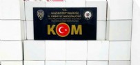 Gaziantep'te kaçakçılık operasyonu: Kamyonette 1,5 milyon makaron ele geçirildi .