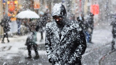 Meteoroloji'den dokuz il için kar uyarısı: Gece saatlerinde kuvvetlenecek