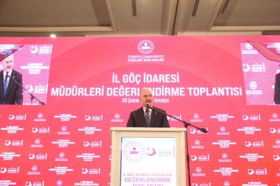 Soylu Açiklamasi 'Türkiye'de 3 Milyon 506 Bin 784 Suriyeli Var'