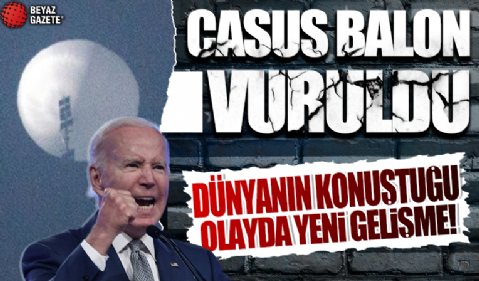 ABD, Çin'in casus balonunu düşürdü
