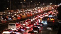 İstanbul'da trafik yoğunluğu