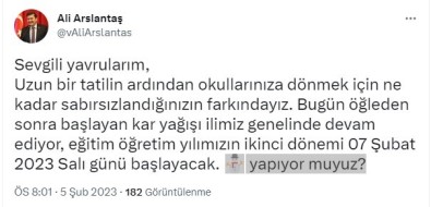 Burdur'da Egitime Kar Engelli