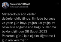 Bursa'da Okullar Tatil Edildi