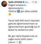 Sanliurfa'da Okullara Kar Engeli