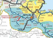 Bitlis'te Kara Teslim Oldu, Birçok Yol Ulasima Kapandi Haberi