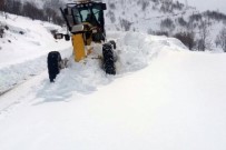 Kar Nedeniyle 22 Köy Yolu Kapandi